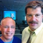 Dr. Mitch Greenberg, left, and Tom Redmond. (SpaceCoastDaily.com image)